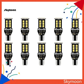 Skym* หลอดไฟท้ายรถยนต์ รถบรรทุก W16W LED T15 10 ชิ้น