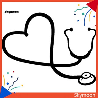 Skym* สติกเกอร์สะท้อนแสง รูปหัวใจ สําหรับติดตกแต่งรถยนต์ ยานพาหนะ