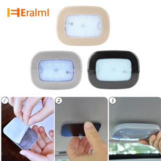 Eralml โคมไฟอ่านหนังสือ LED แม่เหล็ก ชาร์จ USB สําหรับตกแต่งรถยนต์