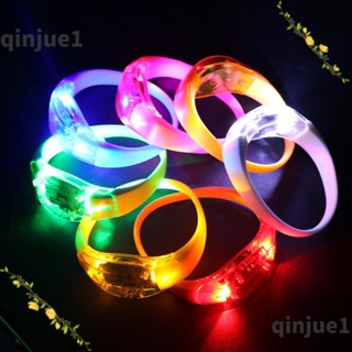 Printli กําไลข้อมือ มีไฟกระพริบ LED หลากสีสัน สําหรับเล่นกีฬา 2 ชิ้น