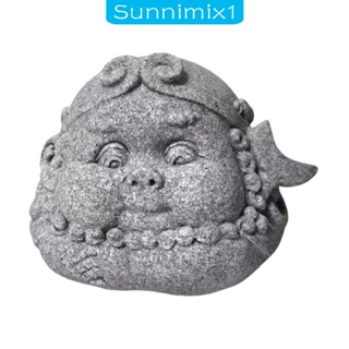 [Sunnimix1] รูปปั้นพระพุทธรูปแกะสลัก สไตล์โบราณ สําหรับตกแต่งบ้าน ห้องนั่งเล่น