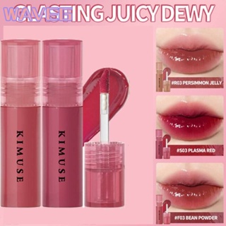 wave Kimuse Waterproof And Long-wearing Waterproof And Long-lasting Velvet Matte Liquid Lipstick / ลิปสติกเนื้อแมทติดทนนาน, Smooth As Velvet,