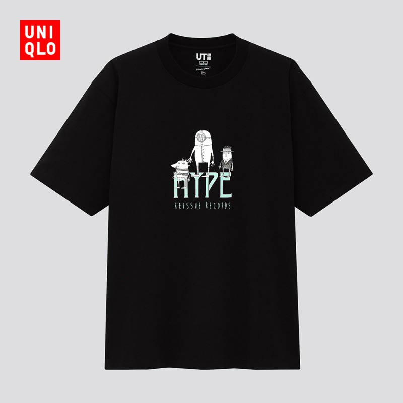 ดีมาก Uniqllo เสื้อยืดแขนสั้นพิมพ์ลาย Kenshi Yonezu ( Yonezu Kenshi ) 428698