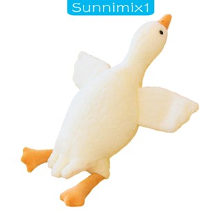 [Sunnimix1] หมอนตุ๊กตานุ่ม รูปหงส์น่ารัก เหมือนจริง เหมาะกับของขวัญ สําหรับตกแต่งห้องเด็ก สํานักงาน ปาร์ตี้