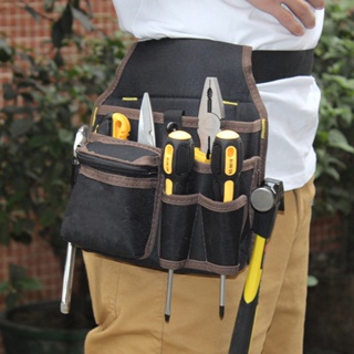Ryo Tools Oxford Cloth Tool Waist Bag Multi Pockets with Belt Storage Organiser