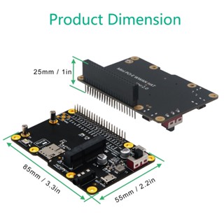 Electron000 หมวกฐาน 3G / 4G LTE สำหรับ Raspberry Pi 4/3/2/B + โมดูลบอร์ดคอมพิวเตอร์ไปยัง USB พร้อมซิมการ์ด