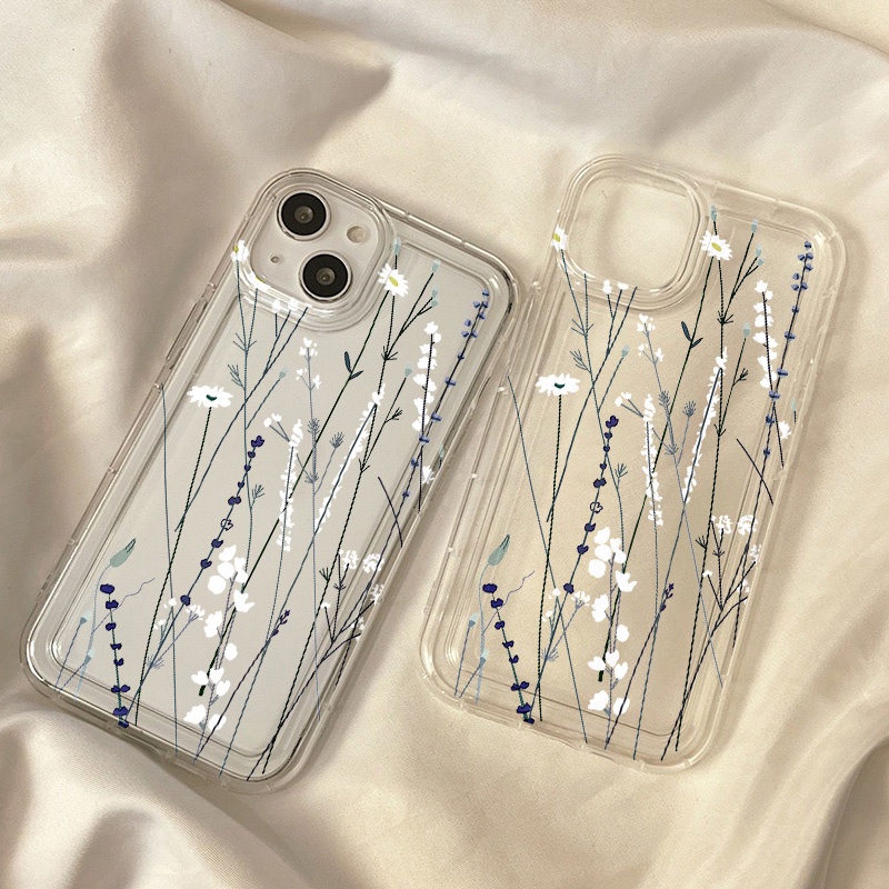 สำหรับ iPhone 11 for iPhone 14 11 15 13 12 Pro Max 6S 7 8 Plus X XR XS MAX SE เคสนิ่มใสถุงลมนิรภัยกันกระแทกการ์ตูนน่ารัก