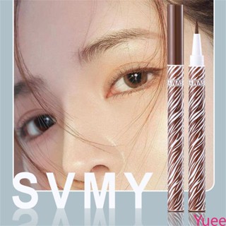 Svmy 907 Waterproof Eyeliner L Pen Hard Head แห้งเร็ว กันเหงื่อ ไม่บาน yuee