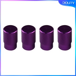 [dolity] อะแดปเตอร์ฝาครอบยางล้อรถยนต์ อะลูมิเนียมอัลลอย 4 ชิ้น