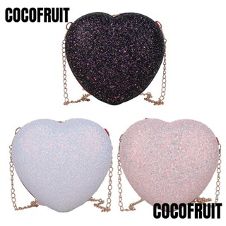 Cocofruit กระเป๋าถือ กระเป๋าสะพายไหล่ ทรงคลัทช์ ประดับเพชร แฟชั่นฤดูร้อน สําหรับสตรี