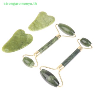 Strongaromonyu ลูกกลิ้งนวดหน้า หินกัวซา สปา