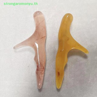 Strongaromonyu เครื่องมือนวดเรซิ่น กายภาพบําบัดร่างกาย หลัง ขา มือ