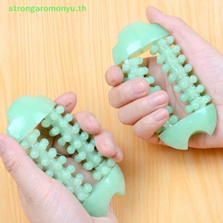 Strongaromonyu ลูกกลิ้งพลาสติก สําหรับนวดนิ้วมือ ผ่อนคลายเล็บ