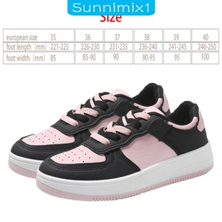 [Sunnimix1] รองเท้าผ้าใบ แพลตฟอร์ม ลําลอง ข้อสั้น เหมาะกับการวิ่งจ๊อกกิ้ง ท่องเที่ยว เดินป่า ฤดูใบไม้ผลิ ฤดูร้อน สําหรับผู้หญิง