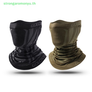 Strongaromonyu หน้ากากผ้าพันคอ พิมพ์ลาย ระบายอากาศ ให้ความอบอุ่น เหมาะกับผู้ชาย และผู้หญิง สําหรับขี่จักรยาน เล่นสกี เดินป่า