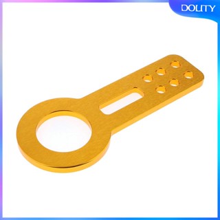 [dolity] ตะขอลากจูง อลูมิเนียมอัลลอยด์ CNC สีแดง พร้อมสกรู สําหรับรถแข่ง