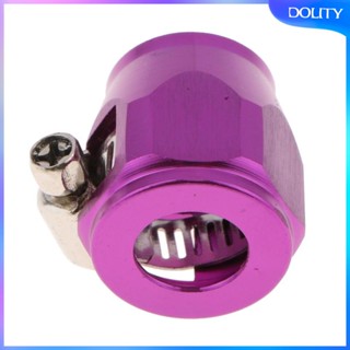 [dolity] แคลมป์หนีบท่อน้ํามันเชื้อเพลิง AN8 แบบหกเหลี่ยม สีดํา