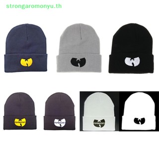 Strongaromonyu WU TANG CLAN หมวกบีนนี่ ผ้าวูล สไตล์ฮิปฮอป ให้ความอบอุ่น แฟชั่นฤดูหนาว สําหรับผู้หญิง และผู้ชาย 
   Th