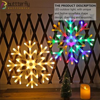 Buttterfly โคมไฟ LED แขวนตกแต่งต้นคริสต์มาส กลางแจ้ง