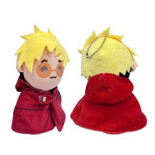 ของเล่นตุ๊กตานุ่ม รูปการ์ตูน Trigun Stampede Vash the Stampede ขนาด 16 ซม. ของขวัญวันเกิด สําหรับเด็ก