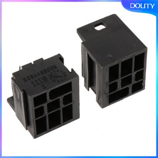 [dolity] ซ็อกเก็ตรีเลย์เชื่อมต่อ 5 Pin พร้อมขั้วต่อ 10x6.3 มม. สําหรับรถยนต์ รถบรรทุก