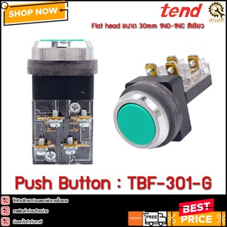 Push Button Tend TBF-301-G 30MM.