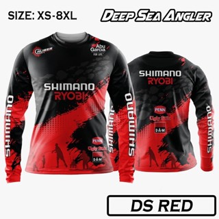 เสื้อกันหนาว Baju Pancing Deep Sea สําหรับตกปลา 2023 | Shimano Ryobi ปากกา ป้องกันรังสียูวี สําหรับตกปลา