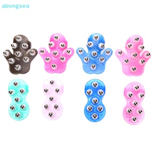 Abongsea 7/9 ถุงมือลูกกลิ้งนวดร่างกาย ป้องกันเซลลูไลท์ บรรเทาอาการปวดกล้ามเนื้อ