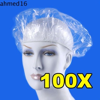 Ahmed หมวกคลุมผมอาบน้ํา แบบใช้แล้วทิ้ง 100 ชิ้น ต่อแพ็ค