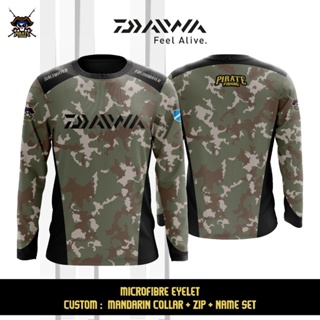 เสื้อตกปลา | Baju PANCING DAIWA (Camo Edition) เสื้อเชิ้ตแขนยาว สําหรับผู้ชาย และผู้หญิง