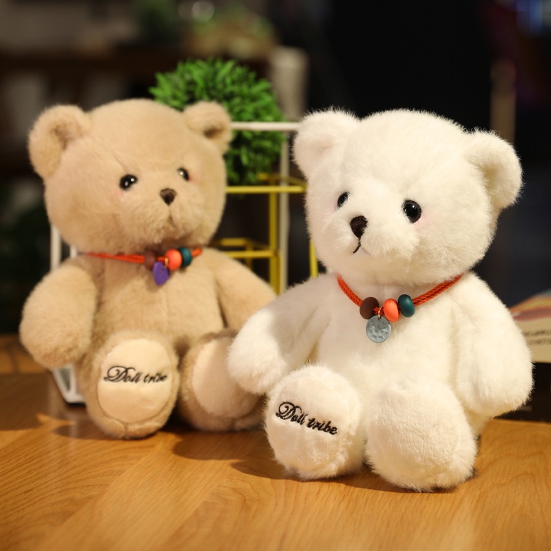 ตุ๊กตาหมีนําโชค ตุ๊กตาหมีเท็ดดี้น่ารัก 30 ซม. ของเล่นสําหรับเด็ก ของขวัญวันเกิด