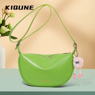 KIQUNE  กระเป๋าผู้หญิงสะพายข้าง กระเป๋าสะพาย ข้าง 2023 NEW   Chic Comfortable คุณภาพสูง Unique L91T12RR 37Z230910