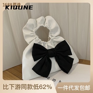 KIQUNE  กระเป๋าผู้หญิงสะพายข้าง กระเป๋าสะพาย ข้าง 2023 NEW   Chic Stylish Trendy Unique L91T12QA 37Z230910