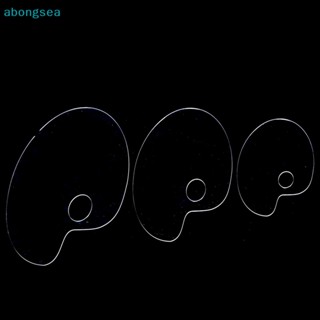 Abongsea จานผสมสีน้ํา อะคริลิคใส 1 ชิ้น