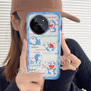 เคสโทรศัพท์มือถือ TPU แบบนิ่ม ลายการ์ตูนโดราเอมอนน่ารัก สีฟ้า สําหรับ Realme 11 NFC C51 4G Realme11 11NFC RealmeC51 2023