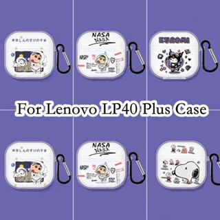 【จัดส่งรวดเร็ว】เคสหูฟัง แบบนิ่ม ลายการ์ตูน สําหรับ Lenovo LP40 Plus LP40 Plus