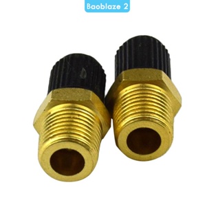 [baoblaze2] ถังคอมเพรสเซอร์แอร์ ทองเหลือง NPT 1/8 นิ้ว 2 ชิ้น