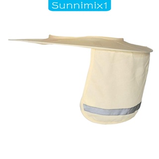 [Sunnimix1] ที่บังแดด แบบแข็ง แถบสะท้อนแสง สําหรับสถานที่ก่อสร้างกอล์ฟ