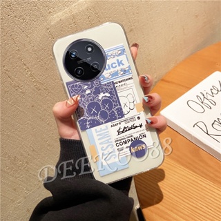 พร้อมส่ง เคสโทรศัพท์มือถือ TPU แบบนิ่ม ลายการ์ตูนหมี สําหรับ Realme 11 NFC C51 4G Realme11 11NFC RealmeC51