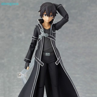 Abongsea โมเดลฟิกเกอร์ PVC อนิเมะ SAO Art Online Asuna Yuuki Kirito Figma ของเล่นสําหรับเด็ก