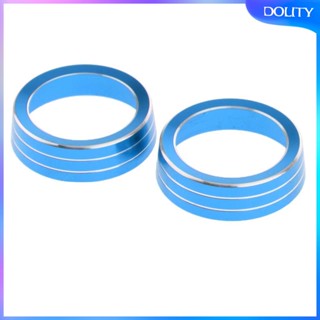 [dolity] ฝาครอบสวิตช์ลูกบิดเครื่องปรับอากาศรถยนต์ 2 Pk สําหรับ 16-18