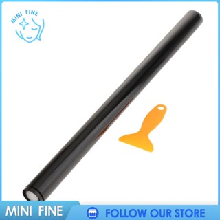 [ 50 ซม.*1 ม. สีดํา ไม่เจียระไน กระจกหน้าต่าง ฟิล์มสี VLT 15% รถยนต์อัตโนมัติ