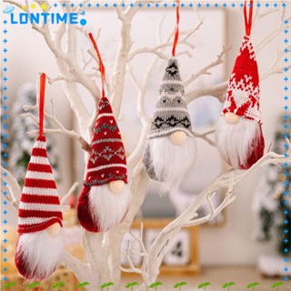 Lontime จี้ตุ๊กตาแขวนต้นคริสต์มาส สําหรับตกแต่งบ้าน