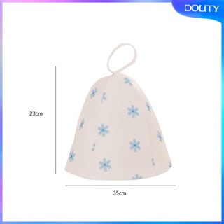 [dolity] หมวกผ้าสักหลาด พิมพ์ลายซาวน่า ระบายอากาศ ทนทาน 23x35 ซม.