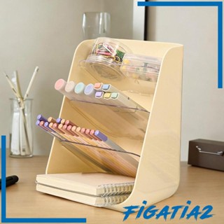 [Figatia2] ชั้นวางหนังสือ ดินสอ ปากกา อเนกประสงค์ 4 ชั้น สําหรับหอพัก