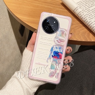 พร้อมส่ง ใหม่ เคสโทรศัพท์มือถือนิ่ม แบบใส ลายการ์ตูนหมีน่ารัก สําหรับ Realme 11 NFC C51 4G Realme11 11NFC RealmeC51