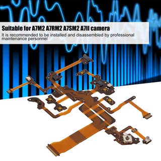 ELE Consumer ฝาปิดด้านบนโหมด Dial Turntable Flex Cable อะไหล่ซ่อมกล้องสำหรับกล้อง A7M2 A7RM2 A7SM2 A7II