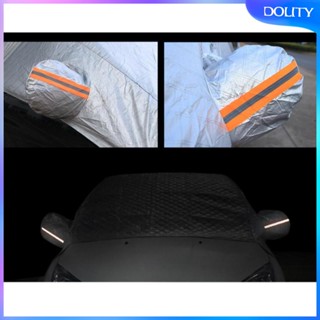 [dolity] ฝาครอบกระจกหน้ารถยนต์ ขนาดใหญ่ สําหรับรถบรรทุก SUV Van Automobile - Keeps Ice And - Covers