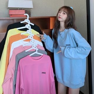  เสื้อผ้าผู้ญิง แขนยาว เสื้อฮู้ด คลุมหญิง สไตล์เกาหลี แฟชั่น A98J2C1 34Z230821