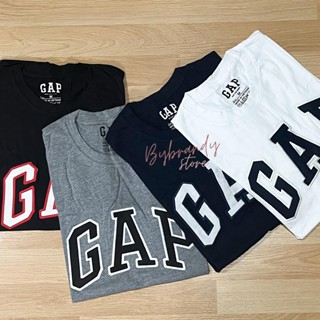 💕 SALE ลดราคา เสื้อยืดคอกลม คลาสสิค ปักโลโก้ GAP